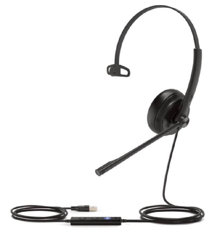 Yealink UH34 Mono Teams - Casque filaire circum-aural avec arceau pour bureau et centre d'appels - USB Type-A_0