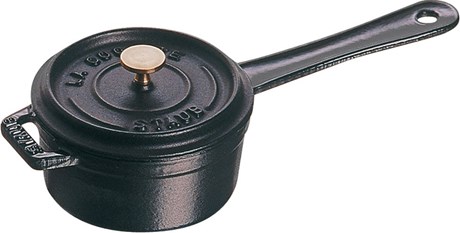 CASSEROLETTE EN FONTE NOIR STAUB 10 CM