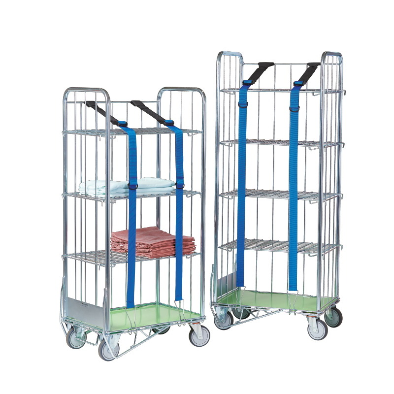 Chariot Cabri 1 ultra-maniable - SCLESSIN - acier, roues anti-traces Ø125 mm, charge 250 kg_0