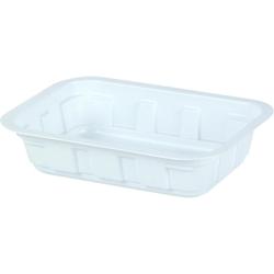 Firplast 1800 Barquettes PP Blanches 180g 137x96x22mm (X1800) - marron 3342690060399_0