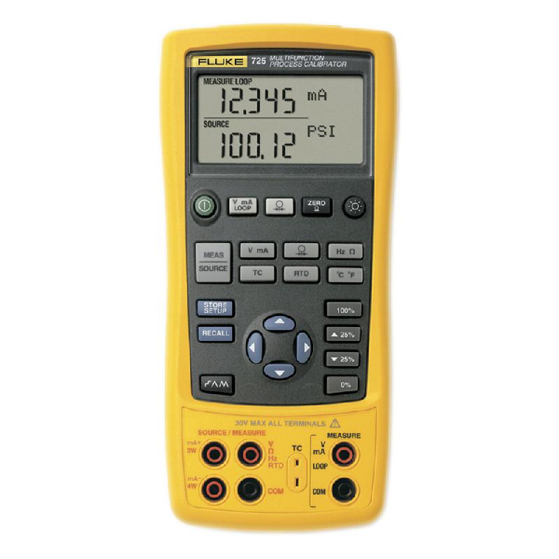 FLUKE-725/APAC/EMEA - Calibrateur de process portable multifonction pour mesure et génération de mA, volts, température et pression_0