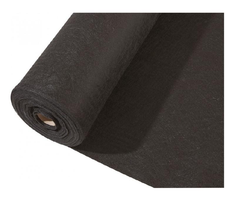 GÉOTEXTILE 120 GR NOIR ANTI-REPOUSSE DIMENSION - 2M X 25M - GAZON DU SUD