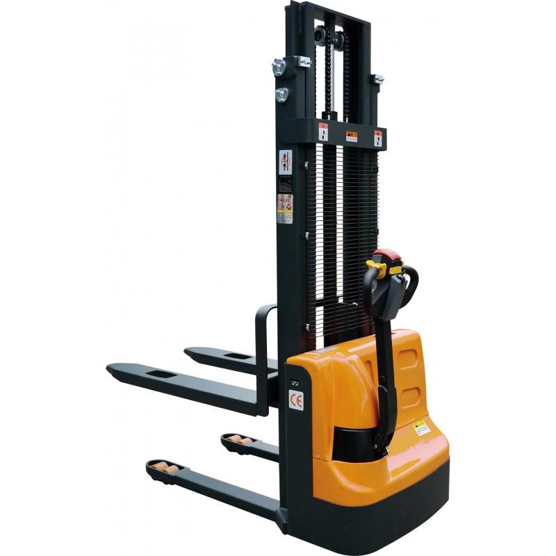 Gerbeur élévateur automoteur électrique CLJ1225 - capacité 1,2T - hauteur 2,5M - batterie 8h_0