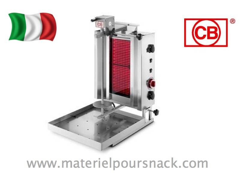 Grill à kebab électrique CB Kebab-VE2 - Capacité 15-20 kg - 2 résistances - Fabrication italienne_0