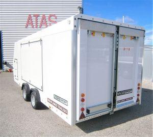 Porte voiture Race Sport 500 x 200 - 3000 kg PTC - Brian James avec équipements et options_0
