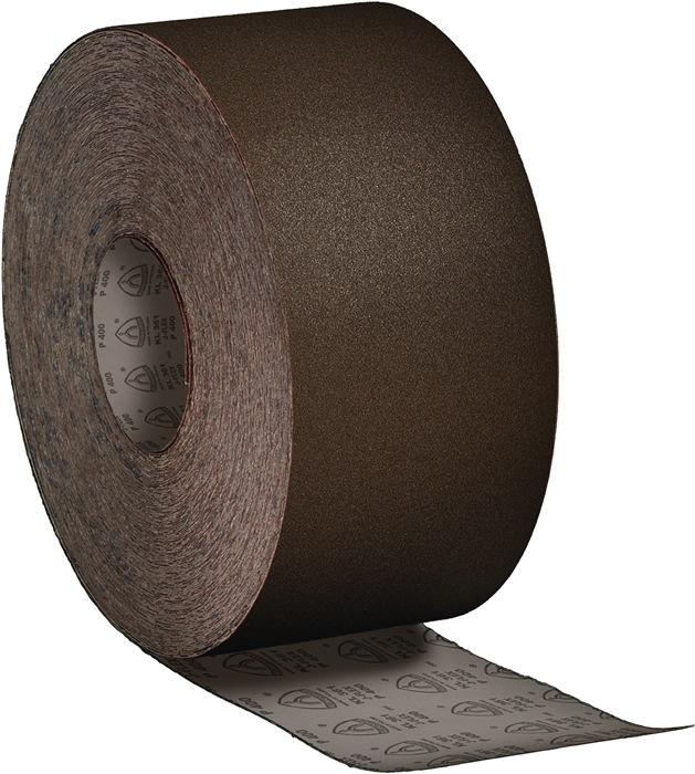 Rouleau de tissu abrasif KL 361JF 50 mm granulation 180 pour métal corindon KLINGSPOR_0