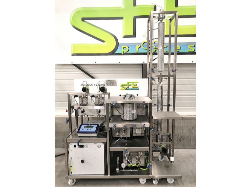 SFE LAB 2L - Extracteur de laboratoire SFE Process - Capacité 2L, colonne de fractionnement, débit CO2 200g/min_0