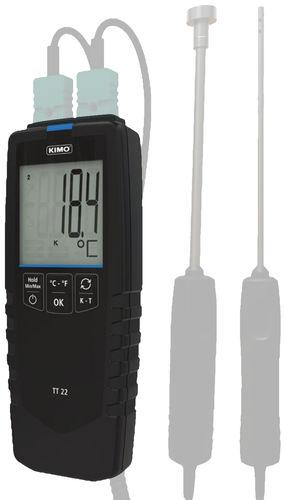 Thermomètre pour sonde Type K