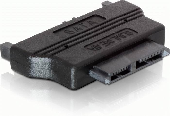 DELOCK ADAPTATEUR SATA 22PIN PRISE MÂLE Á SLIM SATA FEMELLE 13PIN 6515_0