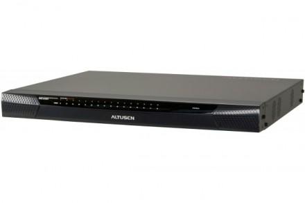 ATEN KM0032 - Déport KVM pour 32 serveurs, extensible jusqu'à 2048 serveurs - Modules RJ45 et fonctions avancées_0