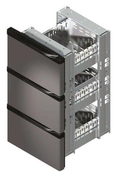 Bloc tiroir inox pour arrière bar - 410x190x380 mm - NTFGBI33_0