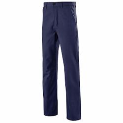 Cepovett - Pantalon de travail 100% Coton ESSENTIELS Bleu Marine Taille 62 - 62 bleu 3184377786952_0