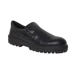 Chaussures de sécurité basses STICK S2 SRC en cuir noir - Parade T.39 - Normes EN ISO 20345:2007_0