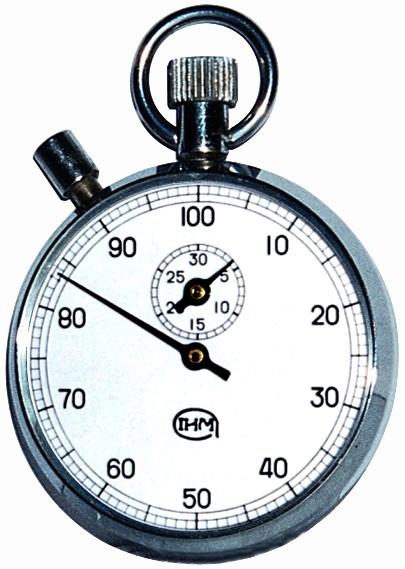 Chronomètre à remontoir mécanique - 1/100mn sur 30mn #0175ch_0