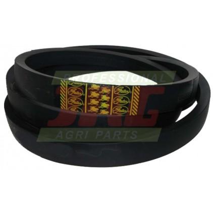 Courroie Gates Agri (0712295) - Références d'origine 3173832R1.26 et 453248 - Pour moissonneuse-batteuse Case IH série Classique, 943_0