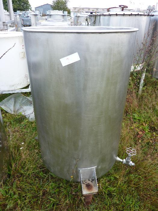 Cuve simple enveloppe inox 550 litres d'occasion_0