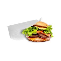 Evenplast - Sac Burger Fendu Sur Le Côté Kraft Blanc 130X140 mm/ Par 1000 Sacs - 3522092861149_0