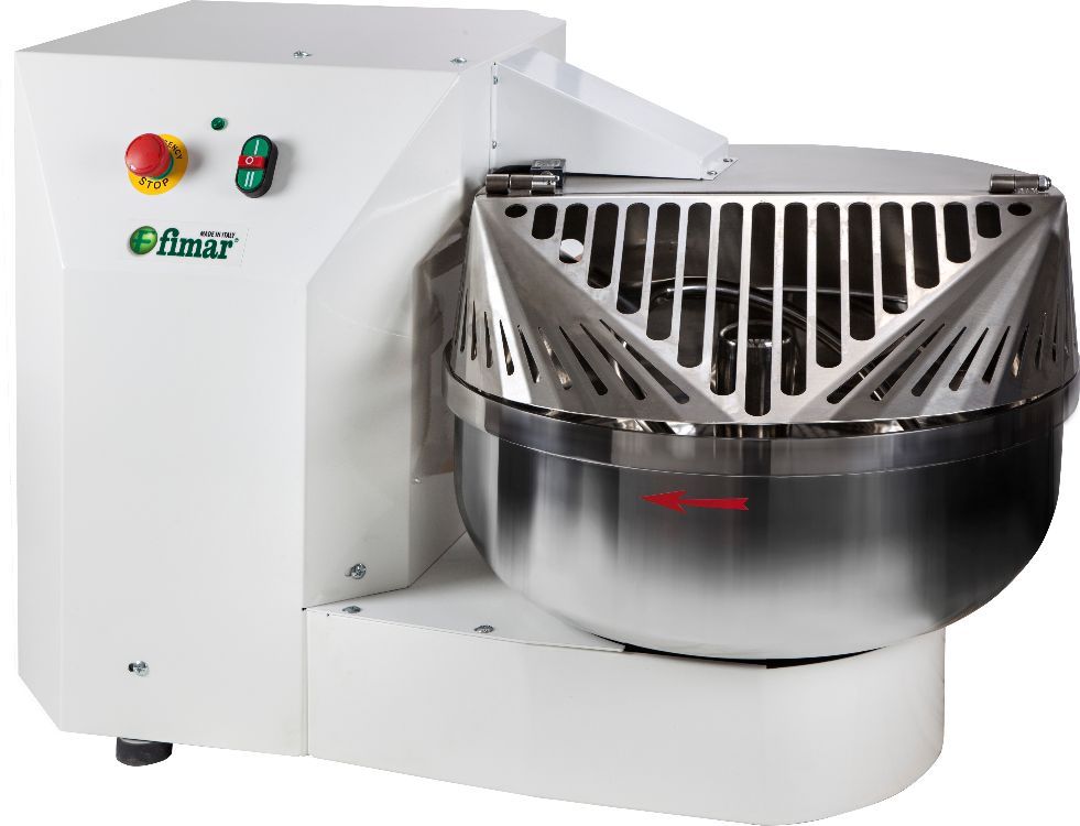 Pétrin professionnel FF30N - Fimar - 30 kg - acier inox AISI 304 - minuterie mécanique_0