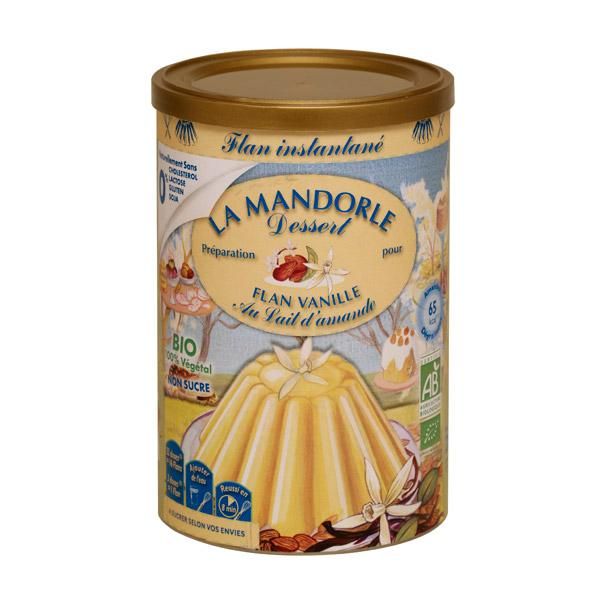 LA MANDORLE FLAN INSTANTANÉ VANILLE 280 GR PRÉPARATIONS DESSERTS