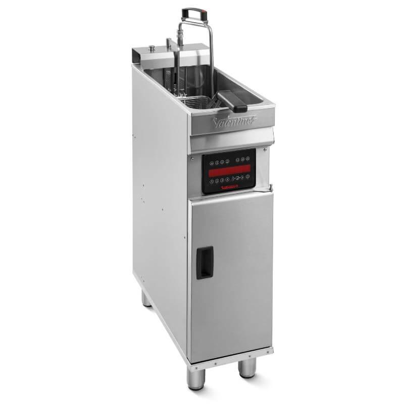 Friteuse électrique Valentine EVO Computer - acier inoxydable - mode ECO - thermostat 95°C à 190°C_0