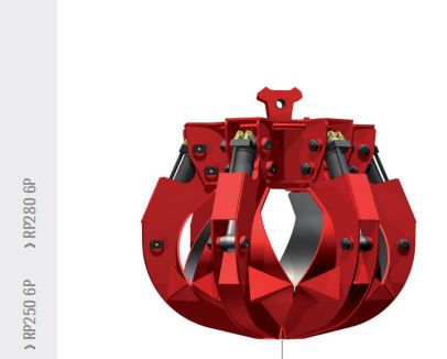 Grappins RP250 5P Rozzi - Version compacte avec vérins intégrés - Haute performance et durabilité_0