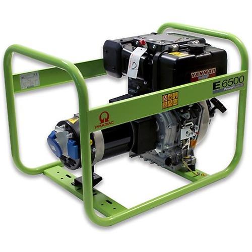 Groupe électrogène diesel monophasé 5,9 kVA E6500 - PRAMAC - PA482SY3000_0