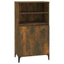 Helloshop26 - Buffet bahut commode armoire meuble de rangement organisateur cuisine salle de séjour salon haut 60 x 36 x 110 cm bois 02_0033375 - 300_0