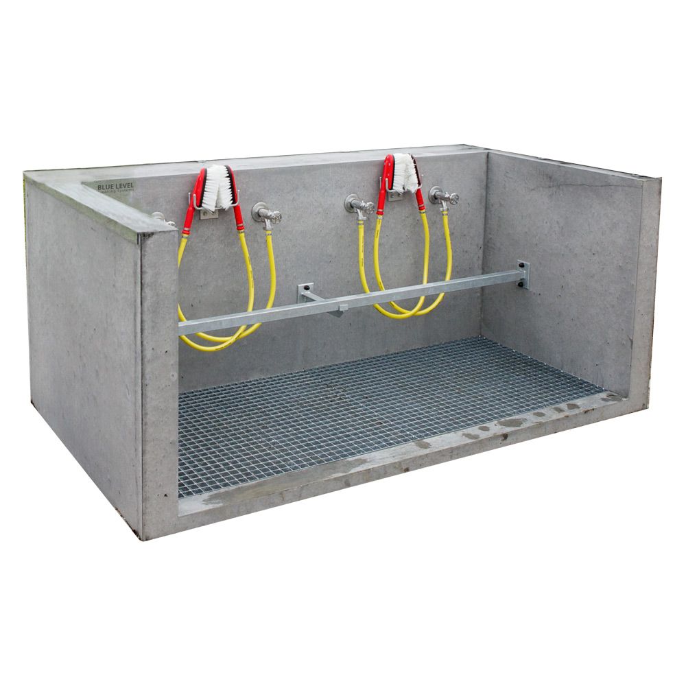 Installation de nettoyage de chaussures paroi circonférentielle_1