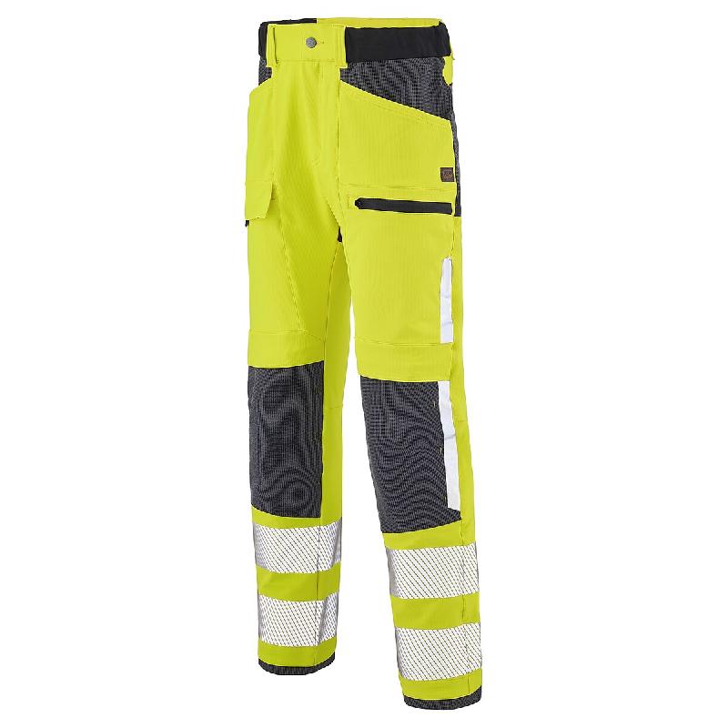 LAFONT pantalon twist hv jaune fluo / gris charcoal m - fr(46) - 46 multicolore multi-matériau 3609706332230_0