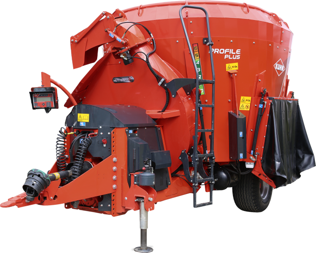 Mélangeuse traînée Profile Plus 14.1 DL - Kuhn - 14 m³, 1 vis verticale, paillage jusqu'à 18 m_0