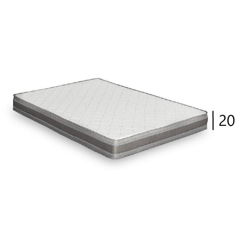 MATELAS TÉNOR ÉPAISSEUR 20 CM DONT 4 CM À MÉMOIRE DE FORME 50KG/M3 POUR CANAPÉ CONVERTIBLE EXPRESS 160 CM_0