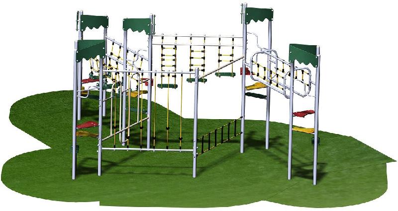 Structure de jeux à 5 tours pour enfants de 2 ans et plus - Gamme ACCROBATICS - Réf. ACC5B_0