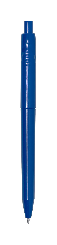Stylo à bille plastique RPET - Encre bleue - Couleur bleue - Poids 10g_0