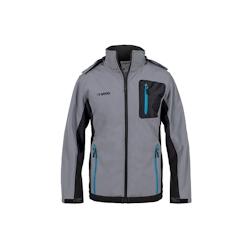 Veste polaire imperméable GRISE à capuche Taille M Mixte 65 % polyester 35% Coton VITO - M gris 5604612707217_0