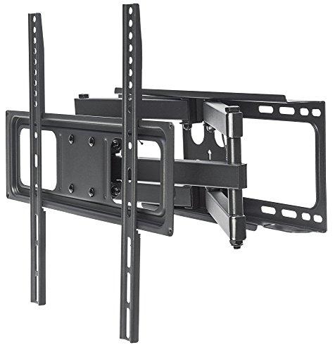 Manhattan 461344 - Support mural pour écran plat 32'' à 55'' - Noir - Charge maximale 40 kg_0