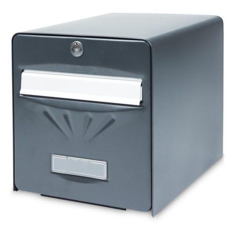 Boîte aux lettres balnéaire - acier galvanisé pré-laqué - volet aluminium anodisé avec amortisseur - norme La Poste_0