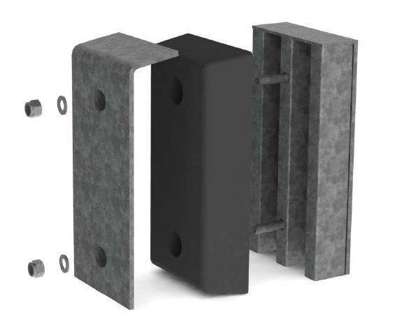 Butoir de quai en caoutchouc de haute qualité - Absorption d'impact - Différentes dimensions et modèles_0