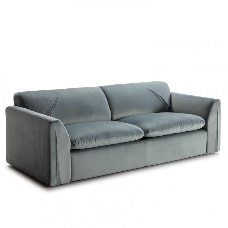 Canapé fixe 3 places Sooth - tissu personnalisable - design chic et contemporain_0