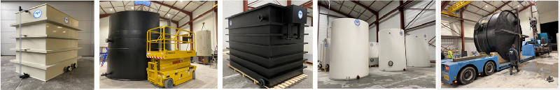 Cuves de stockage plastique - sur mesure ou standard - grandes et petites capacités_0