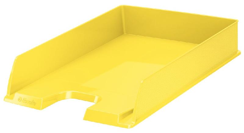 Esselte Lot de 10 Corbeille à courrier Europost Vivida A4+, coloris jaune - jaune 623925_0
