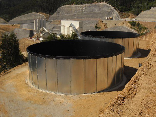 Réserve incendie démontable pour sites isolés