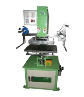 H-TC2129 - Machine pneumatique de marquage à chaud KC - avec table de travail ajustée et certification CE_0