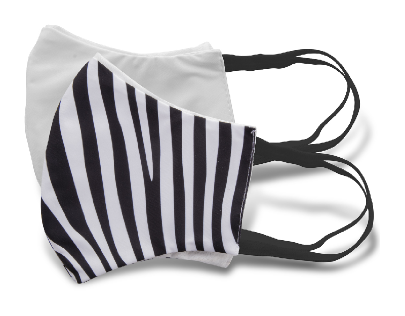 Masque facial personnalisé - 2 couches - Lavable et réutilisable - Impression sublimation - Taille adulte_0