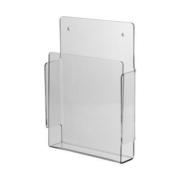 Porte-brochures mural INN - Format A4 - Acrylique transparent_0