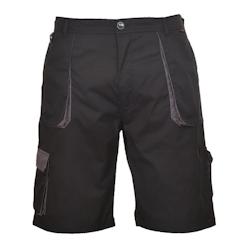 Portwest - Bermuda de travail homme TEXO CONTRAST Noir Taille 2XL - XXL noir textile 5036108180851_0