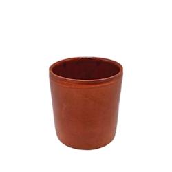 Verre en terre cuite Baron CM.8 - orange faïence 8031791400238_0