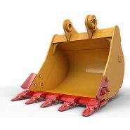 540-4111 godet d'excavation à usage normal - caterpillar finance france - 1650 mm (65 in) - capacité 2.12 m³_0