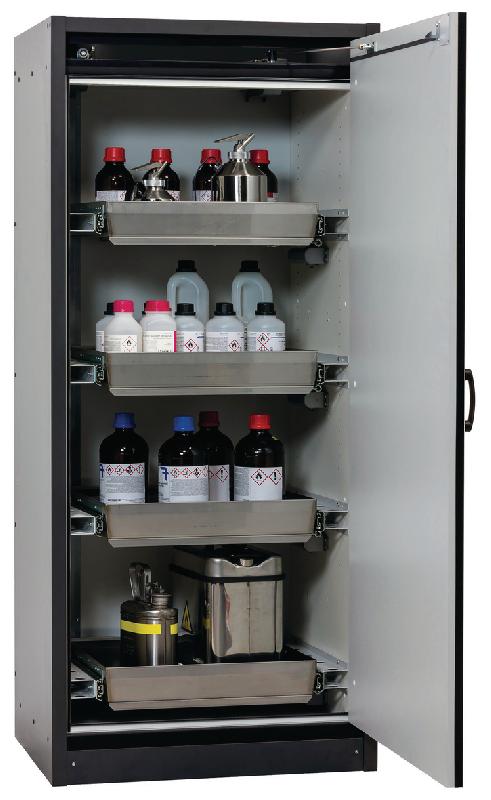 ARMOIRE SÉCURITÉ Q-CLASSIC-30 Q30.195.086.WDR GRIS/BLANC - MANUTAN COLLECTIVITÉS