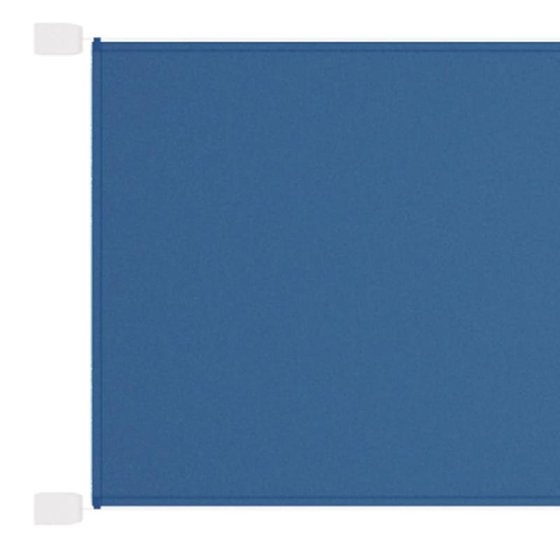 Auvent vertical 140x360 cm - Tissu Oxford bleu - Résistant à l'eau et protection UV_0