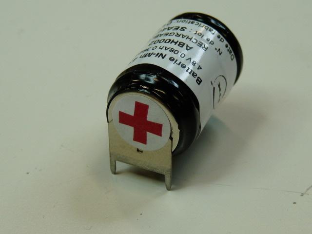 Batterie industrielle NiMH 4x V80H 4S1P ST4 - 4.8V 80mAh - Compatible Alaris Gemini PC1_0